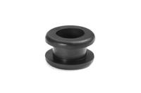 633-02060-hv1206-pvc-fr-bk HellermannTyton HV Black PVC 12mm Cable Grommet for Maximum of 10mm Cable Dia. 633-02060 HV1206-PVC-FR-BK