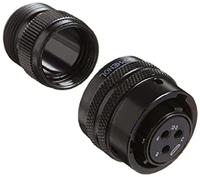 pt06a-12-3s Amphenol Socapex, PT, Copper Alloy 3 Way Cable Mount MIL Spec Circular Connector PlugGreen, Socket Contacts,Shell Size