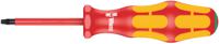 05006174001 Wera Torx Insulated Screwdriver, T20 Tip, 80 mm Blade, VDE/1000V, 178 mm Overall