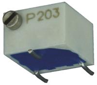 3269p-1-103lf 10kΩ, SMD Trimmer Potentiometer 0.25W Side Adjust Bourns, 3269