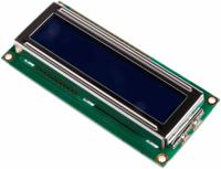 162c-cc-bc-3lp Displaytech 162C-CC-BC-3LP Alphanumeric LCD Display, White on Blue, 2 Rows by 16 Characters, Transflective