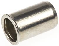 623-5577 POP Plain, M6 Stainless Steel Threaded Insert, 9.8mm diameter 9mm Depth 14.3mm
