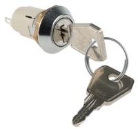 srl5ed2 Lorlin Key Switch, SPDT, 1 A @ 24V ac dc / 115V ac 2-Way Random-Key