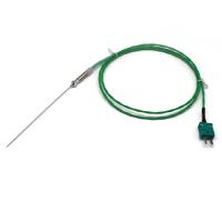 saig120 ProsensorSAIG Type K Temperature Sensor 120mm Length, 1mm Diameter, -50°C → +200°C