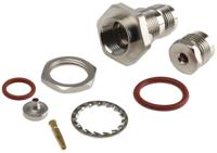 r143324000w Radiall, Jack Panel Mount TNC Connector, 50Ω, Straight Body