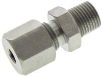 286-759 RS PRO 1/8 BSPT Compression Fitting for Use with Thermocouple or PRT Probe, 4.5mm Probe, RoHS Compliant Standard
