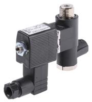 425285 Burkert Solenoid Valve , 3 Port, NC, 24 V dc 1/8 in G