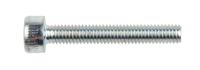 483-8196 RS PRO Bright Zinc Plated Steel Hex Socket Cap Screw, DIN 912, M3 x 20mm