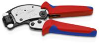 97-53-19 Knipex 97 Hand Ratcheting Crimp Tool for Bootlace Ferrule, 0,14 → 10mm² Wire