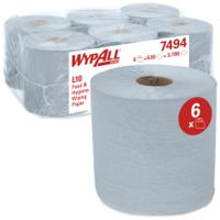 7494 WYPALL WypAll L10 General Clean () Wiper Roll Blue Paper Towel, 185 x 380mm, 630 Sheets