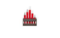 263265js5 Facom Chisel Set, 15 mm, 18 mm, 20 mm, 22 mm, 25 mm Blade Width