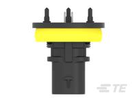 2325102-1 TE Connectivity, 2325102 Header Socket Black Board Mount 2 Way, Solder, Through Hole Termination