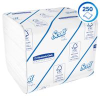 8042 SCOTT 36 Packs of rolls of 9000 Sheets Toilet Roll, 2 ply