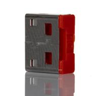 235-5197 RS PRO Straight, Plug-In Mount, Plug Type A USB Port Blockers