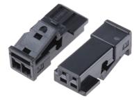 1-1718333-1 TE Connectivity, Micro Quadlock System Female Connector Housing, 2.54mm Pitch, 2 Way