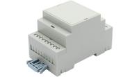 rnd-455-00535 RND DIN-Rail Module Box Enclosure Type RND 455 Series , 90.2 x 53.3 x 57.5mm, ABS DIN RAIL Enclosure Box