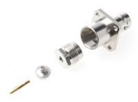 r141254000w Radiall, Jack Flange Mount BNC Connector, 50Ω, Clamp Termination, Straight Body