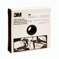 314d-cloth-roll-p120-25mm 3M P120 Grit Utility Cloth Roll, 25m x 25mm