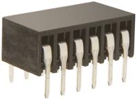 m20-7880646 HARWIN Right Angle Through Hole Mount PCB Socket, 12-Contact, 2-Row, 2.54mm Pitch, Solder Termination
