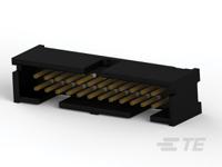 1-5103308-3 TE Connectivity AMP-LATCH Series Straight Through Hole PCB Header, 24 Contact(s), 2.54 mm Pitch, 2 Row, Shrouded