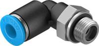 qsl-g18-6-100 Festo QSL Series Elbow Threaded Adaptor, G 1/8 Male to For tubing outside diameter 6 mm, Threaded-to-Tube Connection