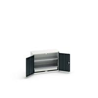 1692910319 Bott 2 Door, 1 Drawer Sheet Steel Floor Standing Cupboard, 800 x 350 x 600mm