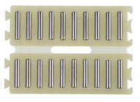 ff3555-zw-0-2 INA Double Flat Cage Assembly for Needle Rollers, 10 rollers per cage, 3.5mm roller diameter