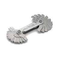 799 Moore & Wright, 30 Blades Thread Pitch Gauge, Whitworth/Metric thread type