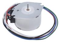 82910003 Crouzet Permanent Magnet Stepper Motor, 20mNm Torque, 12.7 V, 7.5°, 2mm Shaft