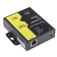 es-257 Brainboxes Serial Device Server, 1 Ethernet Port, 2 Serial Port, RS232 Interface, 1Mbit/s Baud Rate