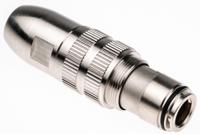 0332-07 Lumberg 7 Pole Din Plug, DIN EN 60529, 5A, 250 V ac IP68, Male, Cable Mount