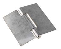 407-7228 Pinet Stainless Steel Butt Hinge, 80mm x 80mm x 2.5mm