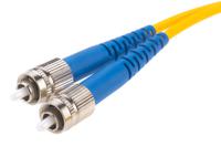 536-8323 RS PRO FC to SC Duplex Single Mode OS1 Fibre Optic Cable, 9/125μm, Yellow, 2m