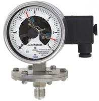 46937731 WIKA DN 25 Analogue Pressure Gauge 10bar Bottom Entry 100mm Outside Diameter