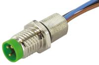 7000-08562-9690050 Murrelektronik Limited Circular Connector, 4 Contacts, Bulkhead Mount, M8 Connector, Plug, Male, IP67, 7000 Series