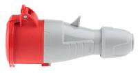 5-552-19 Legrand, P17 Tempra Pro IP44 Red Cable Mount 3P + N + E Industrial Power Socket, Rated At 32A, 415 V