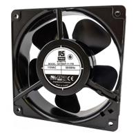 619-6775 RS PRO Axial Fan, 115 V ac, AC Operation, 186.9m³/h, 15W, 190mA Max, 120 x 120 x 38mm