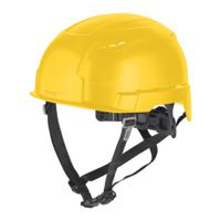 4932478918 Milwaukee BOLT200 Yellow Hard Hat with Chin Strap, AdjustableVentilated