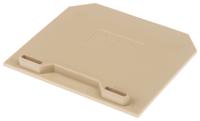 0303660000 Weidmuller SAK Series End Cover for Use with DIN Rail Terminal Blocks
