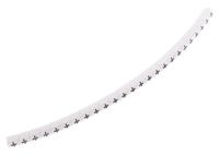 901-10354 HellermannTyton Helagrip Slide On Cable Markers, Black on White, Pre-printed "+", 1 → 3mm Cable,