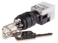 820-0488 RS PRO IP65 Key Switch, SPDT 2-Way
