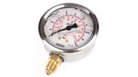 9626829 WIKA G 1/4 Analogue Pressure Gauge 10bar Bottom Entry 63mm Outside Diameter