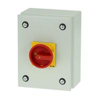 199946-p1-40se1svb Eaton, 3P 90° On-Off Cam Switch, 690V (Volts), 40A, Door Coupling Rotary Drive Actuator