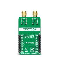 mikroe-4770 MikroElektronika MIKROE-4770, TDC Click Clock or Data Translator Add On Board for Time to Digital Converter for