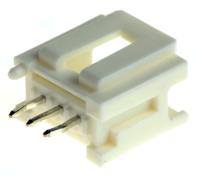 55932-0310 Molex MicroClasp Series Straight Through Hole PCB Header, 3 Contact(s), 2 mm Pitch, 1 Row, Shrouded