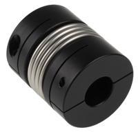 mbc51-20-20-a Ruland Bellows Coupling, 51mm Outside Diameter, 20mm Bore, 58.7mm Length Coupler