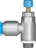 grla-14-qs-10-rs-d Festo GRLA Series Tube Exhaust Valve, 10mm Tube Inlet Port x G 1/4 Outlet Port, 534340
