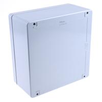 918-8825 RS PRO Grey PET Enclosure, IP66, Grey Lid, 255 x 250 x 120mm