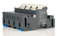 df223nc Schneider Electric 125A Rail Mount Fuse Holder for 22 x 58mm Fuse, 3P+N, 690V ac
