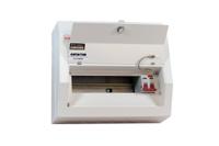 dd101ms Contactum 10 Way Steel Consumer Unit, 100A Defender